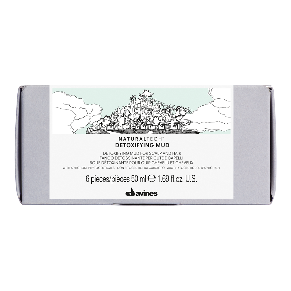 Davines Naturaltech Detoxifying Mud 6x50ml